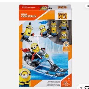 Mega Construx despicable me 3 wild waterski set FFJ33 82 pieces new sealed box